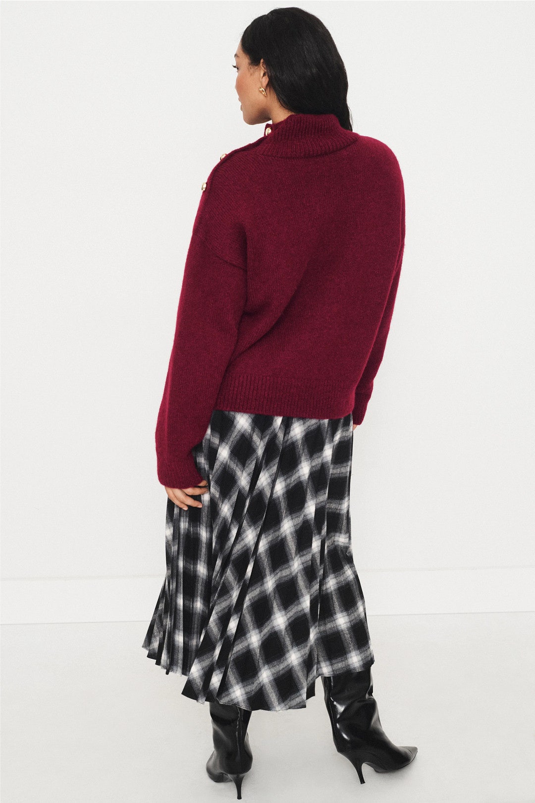 Turtleneck With Bauble Buttons by kate spade new york 7