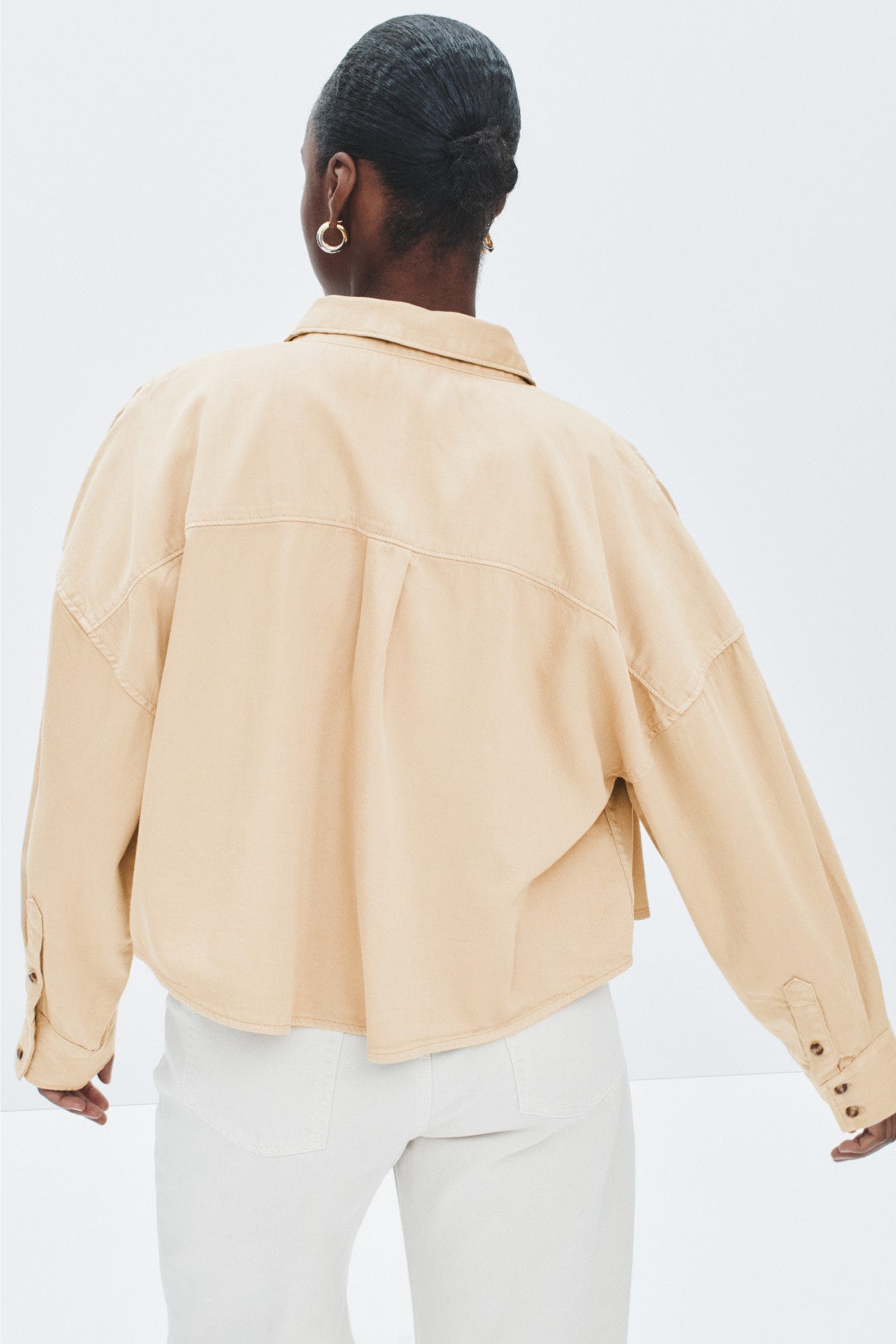 Cropped Ex-Boyfriend Shirt by Favorite Daughter 7