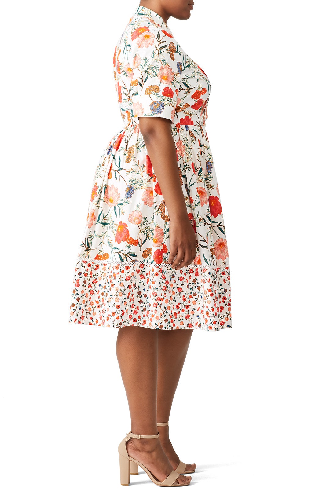 Blossom Poplin Shirtdress by kate spade new york 6