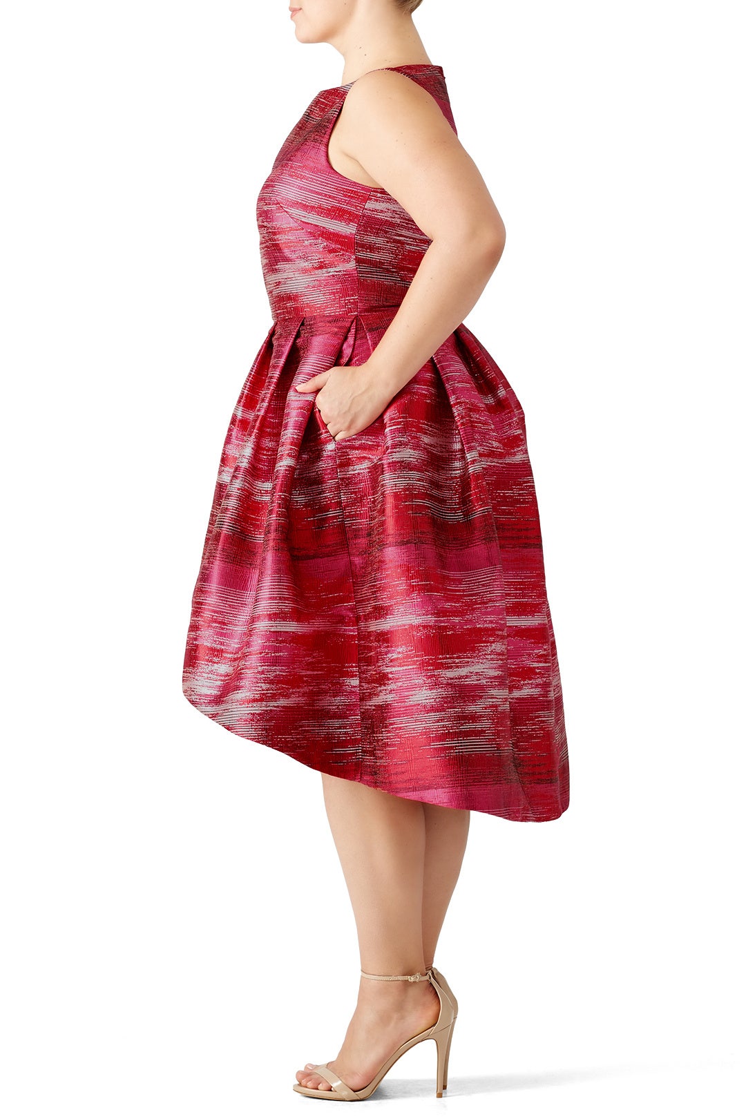 Red Raiah Dress by MASON HOSKER 6