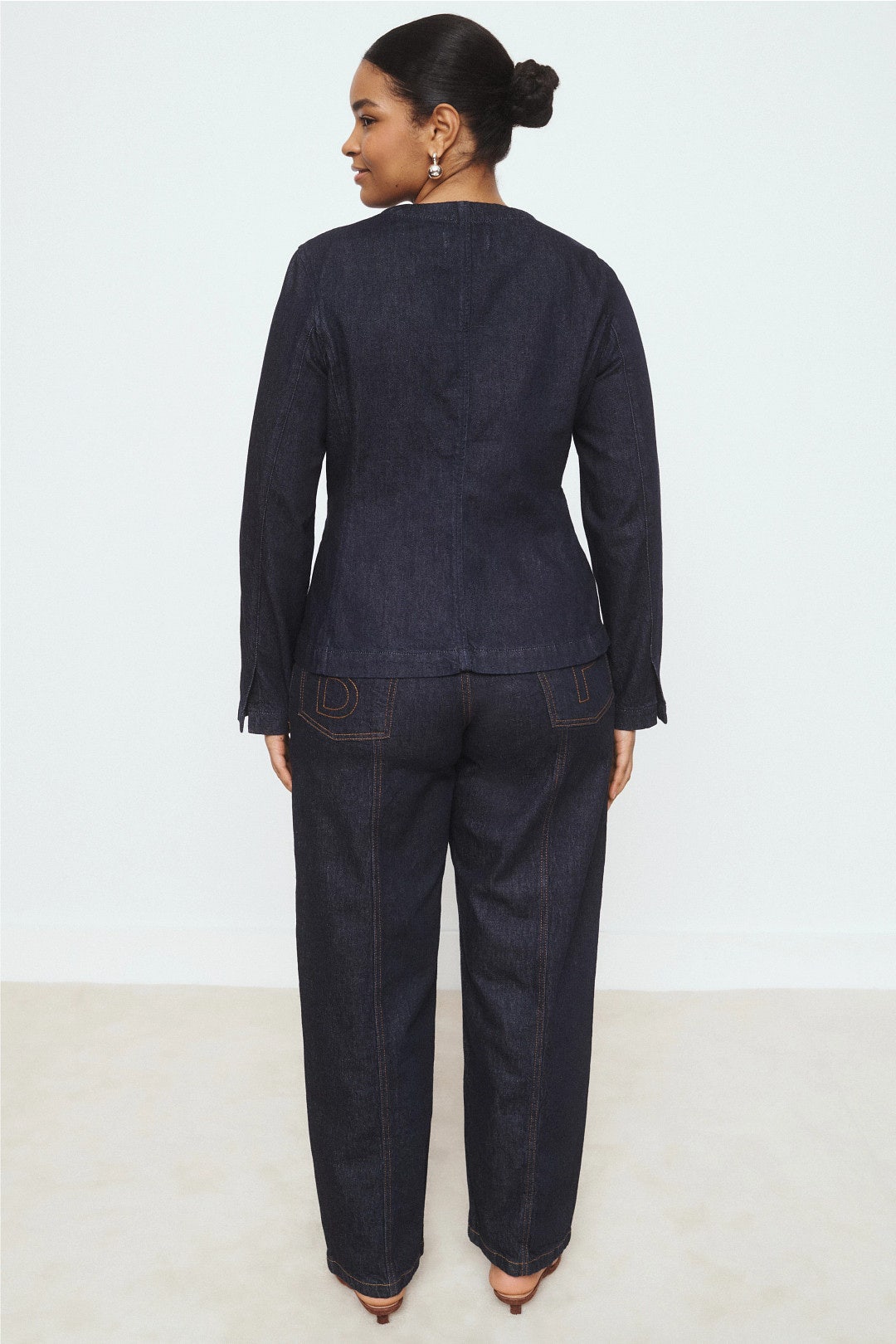 Denim Collarless Jacket by Madewell 7