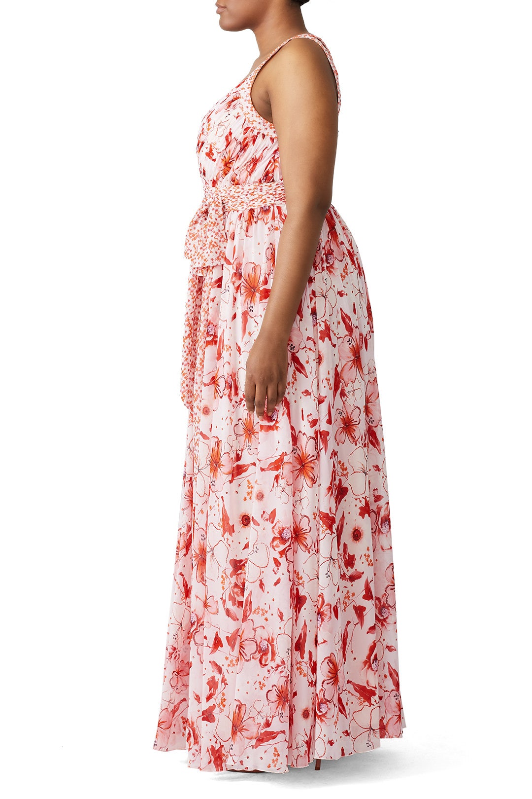 Pink Floral Maxi by Badgley Mischka 6