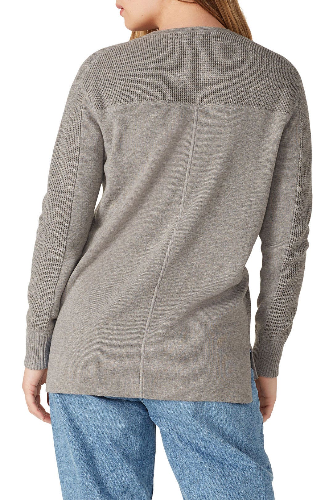 Grey Henley Sweater by Thakoon x RTR 7