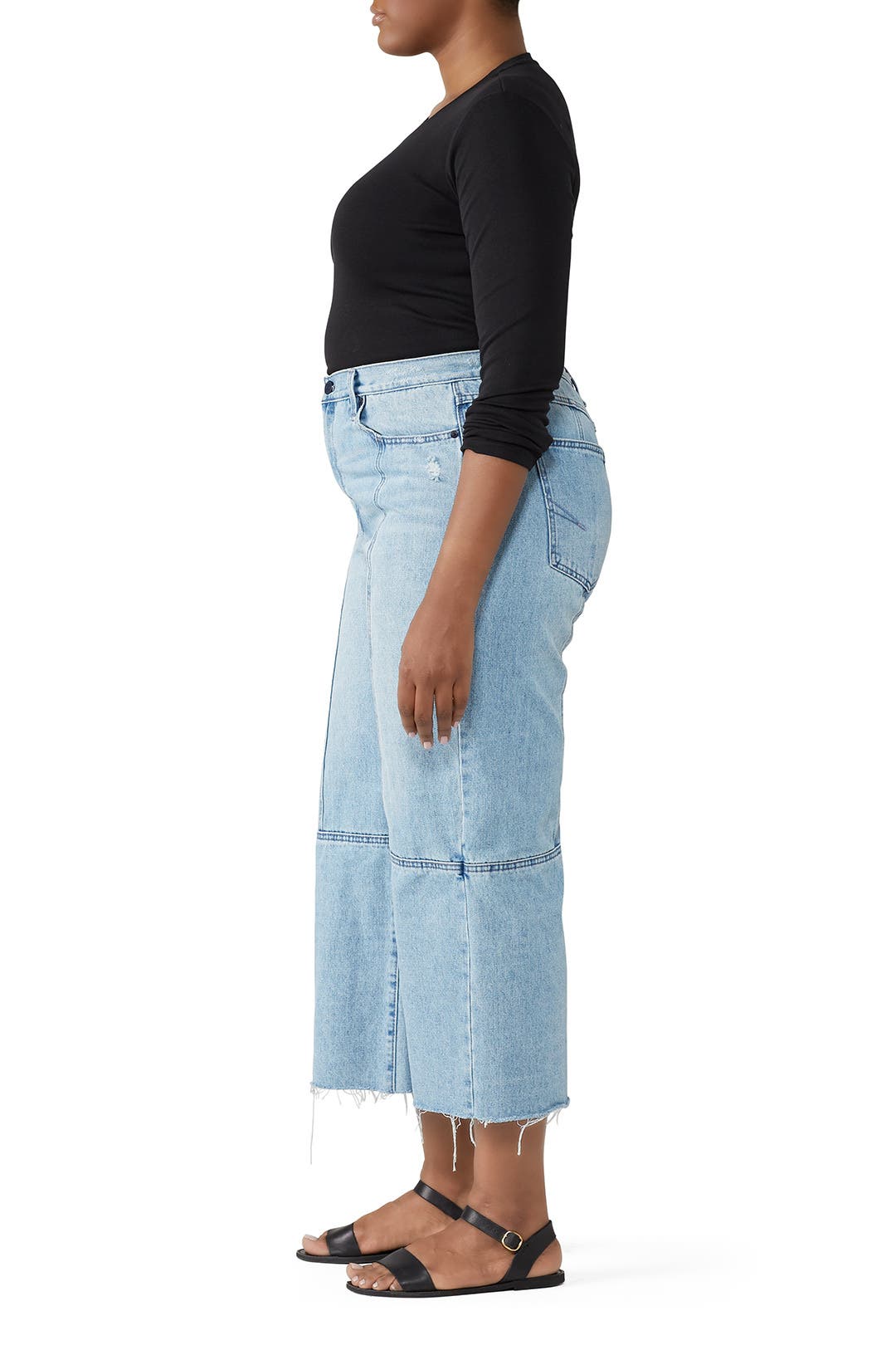 REST&RECREATION ■ RR WIDE JEANS Rhys High Rise Wide Leg Jeans by Habitual | Rent the Runway