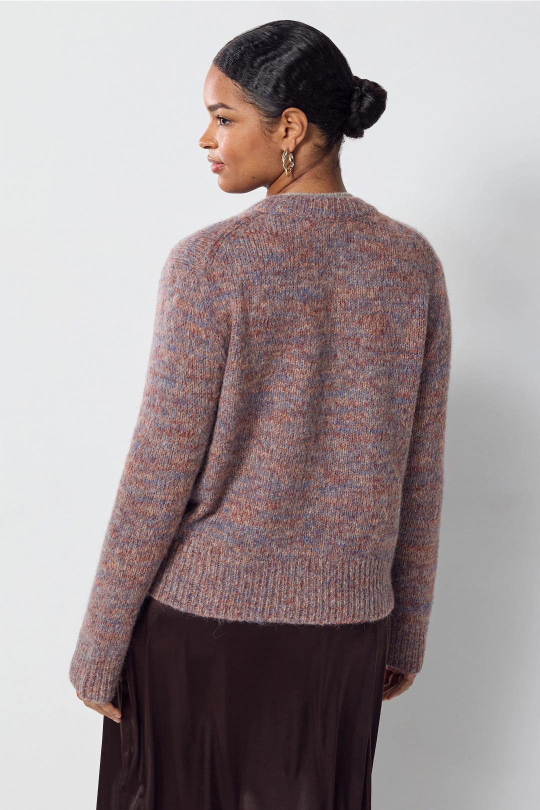 Marled Crew Neck Sweater by VINCE. | Rent the Runway