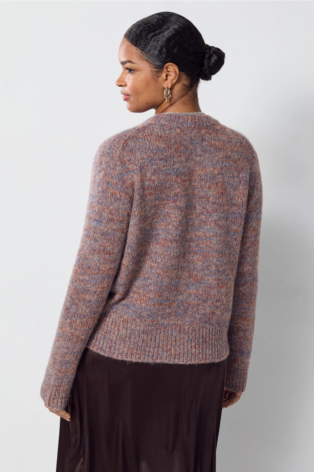 Marled Crew Neck Sweater by VINCE. 7