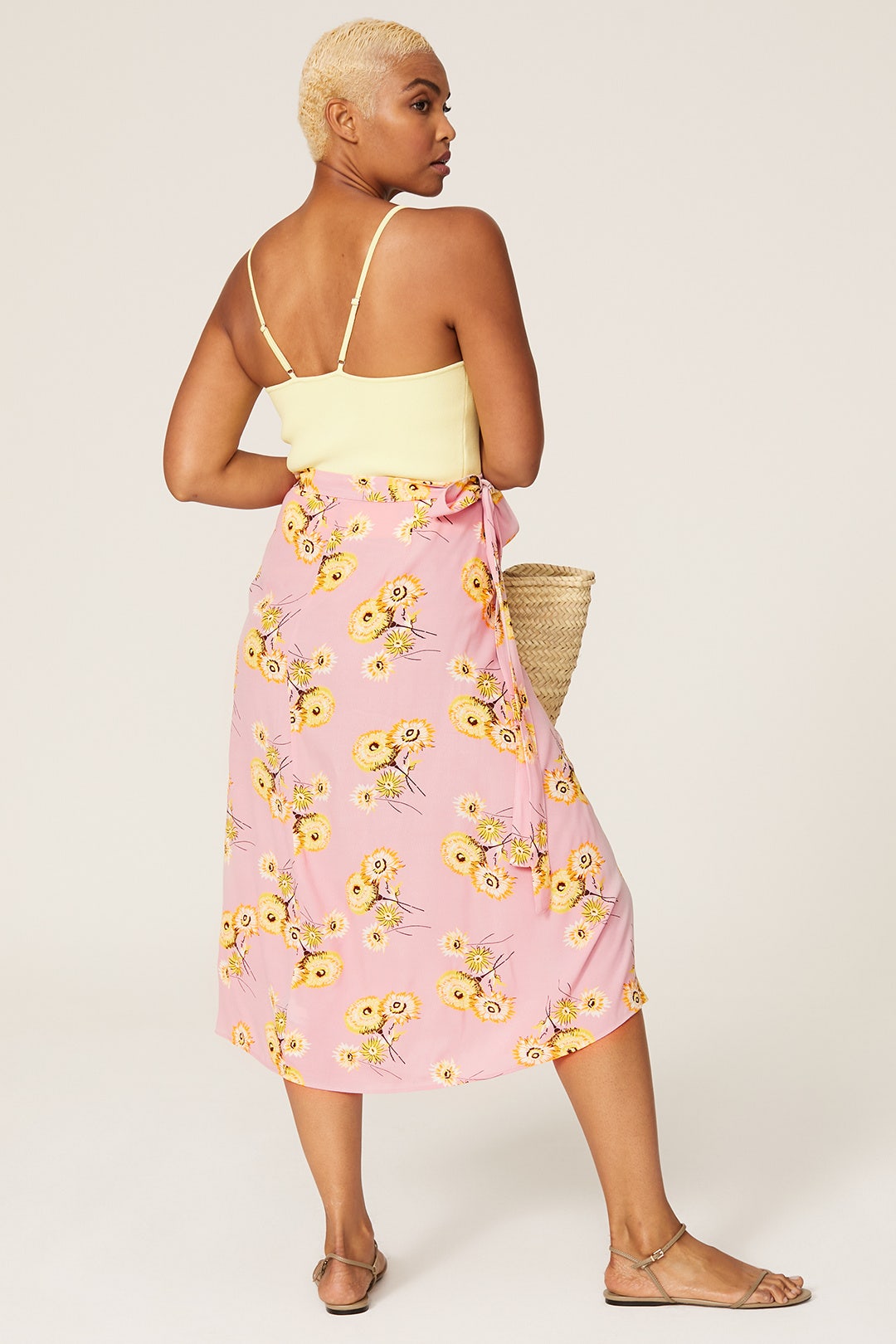 Twiggy Floral Midi Wrap Skirt by Madewell 7