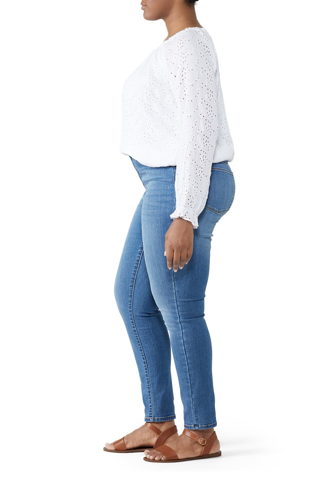 Blooming Eyelet Blouse by Sanctuary 6