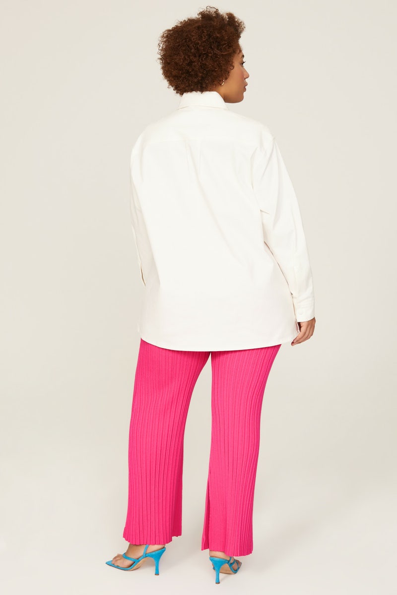 High Waisted Ribbed Pants by Adam Lippes x RTR - Photo 7