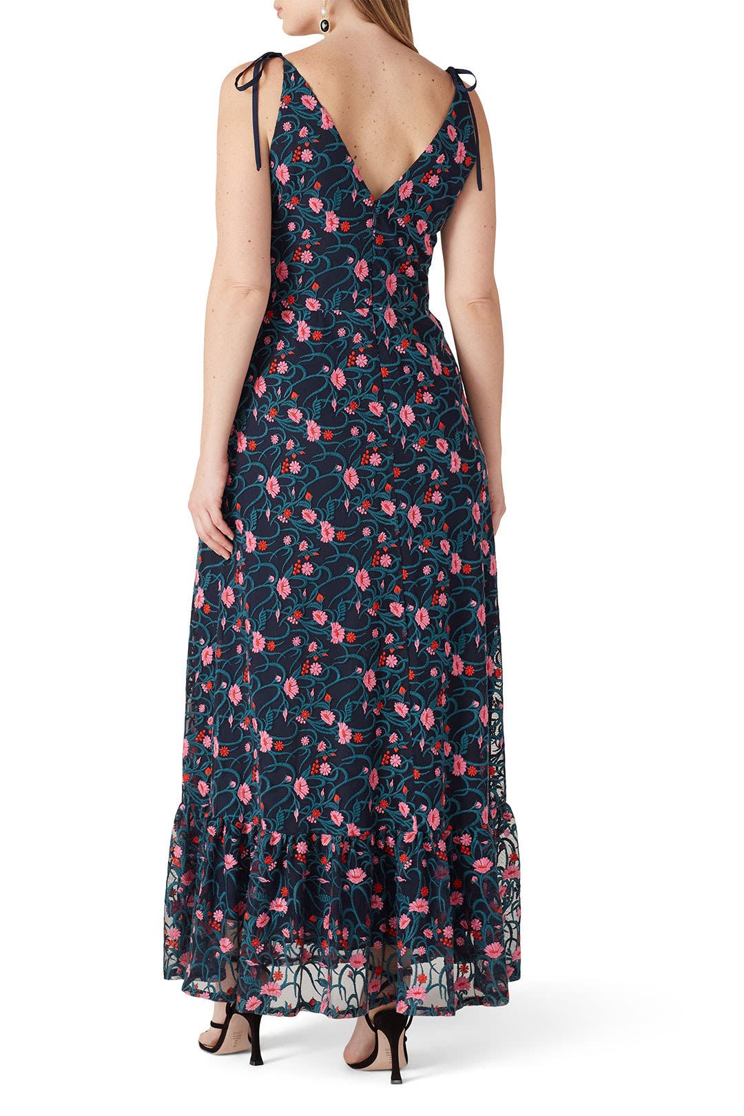 FOXEY Dress【Sunny】38 Amazon.com: Dress the Population Women's Sunny V-Neck