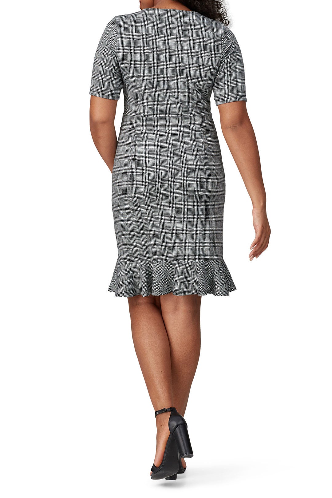 Printed Gia Flounce Hem Dress by Leota 7