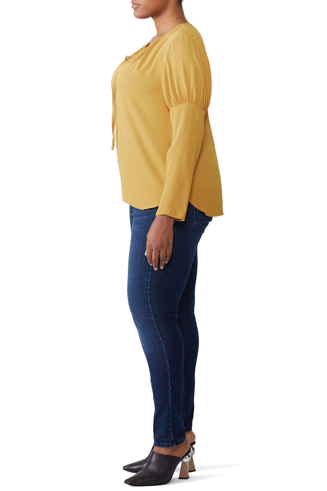 Yellow Melanie Top by Amanda Uprichard 6