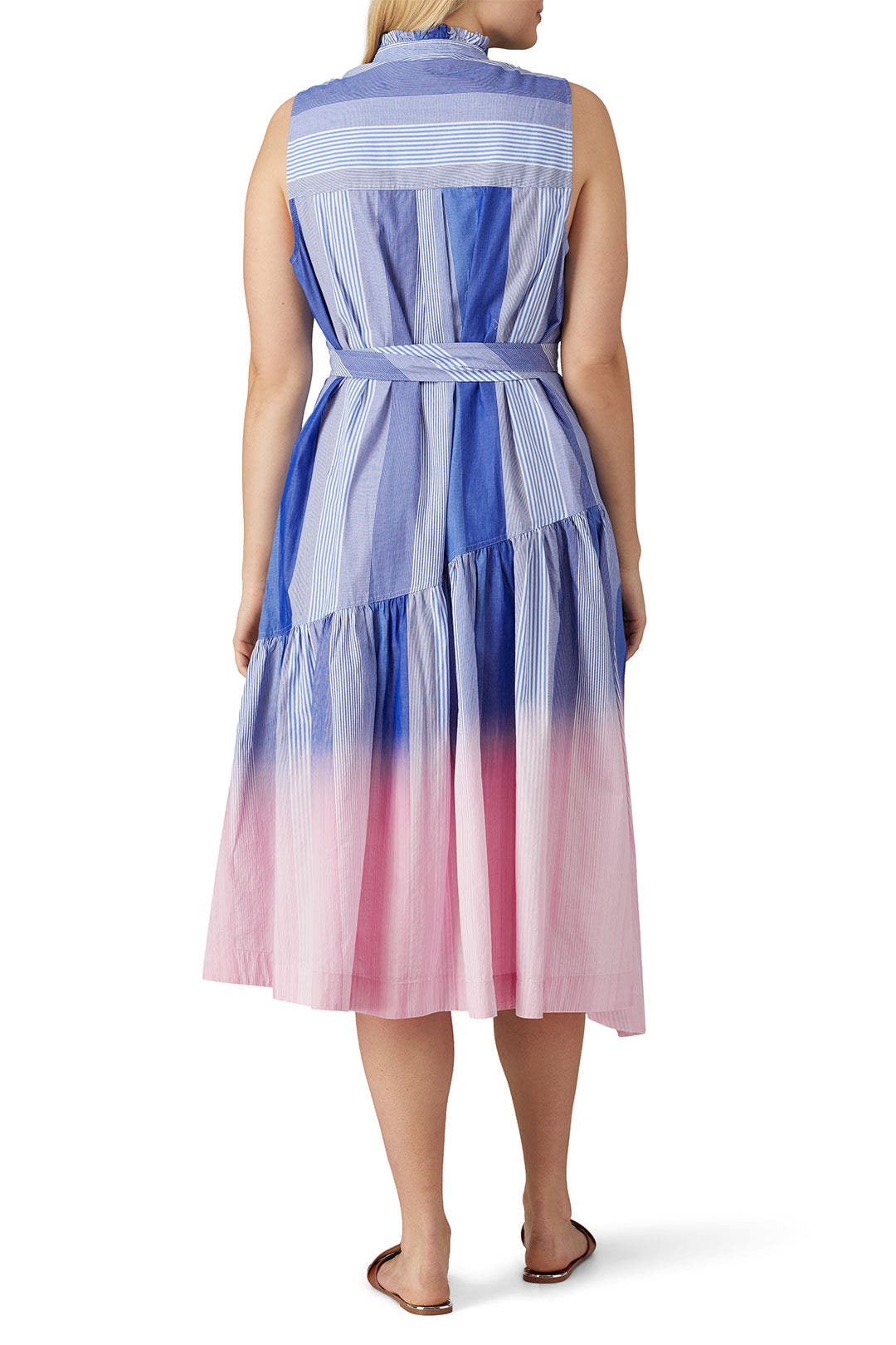 Nerioa Dip Dye Dress by Derek Lam 10 Crosby 7