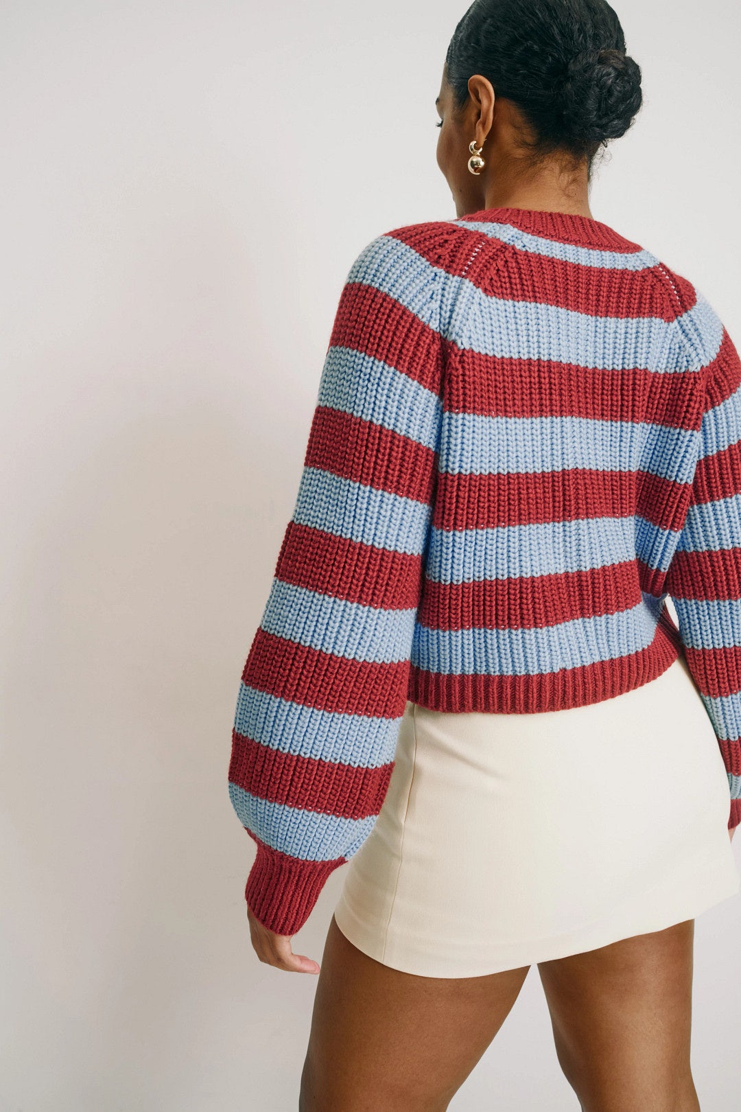 Striped Millie Cardigan by Cinq à Sept 7