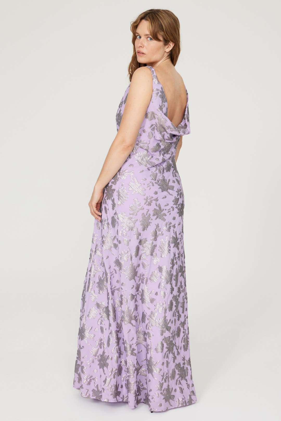 Lavender Sequin Gown by Donna Karan New York | Rent the Runway