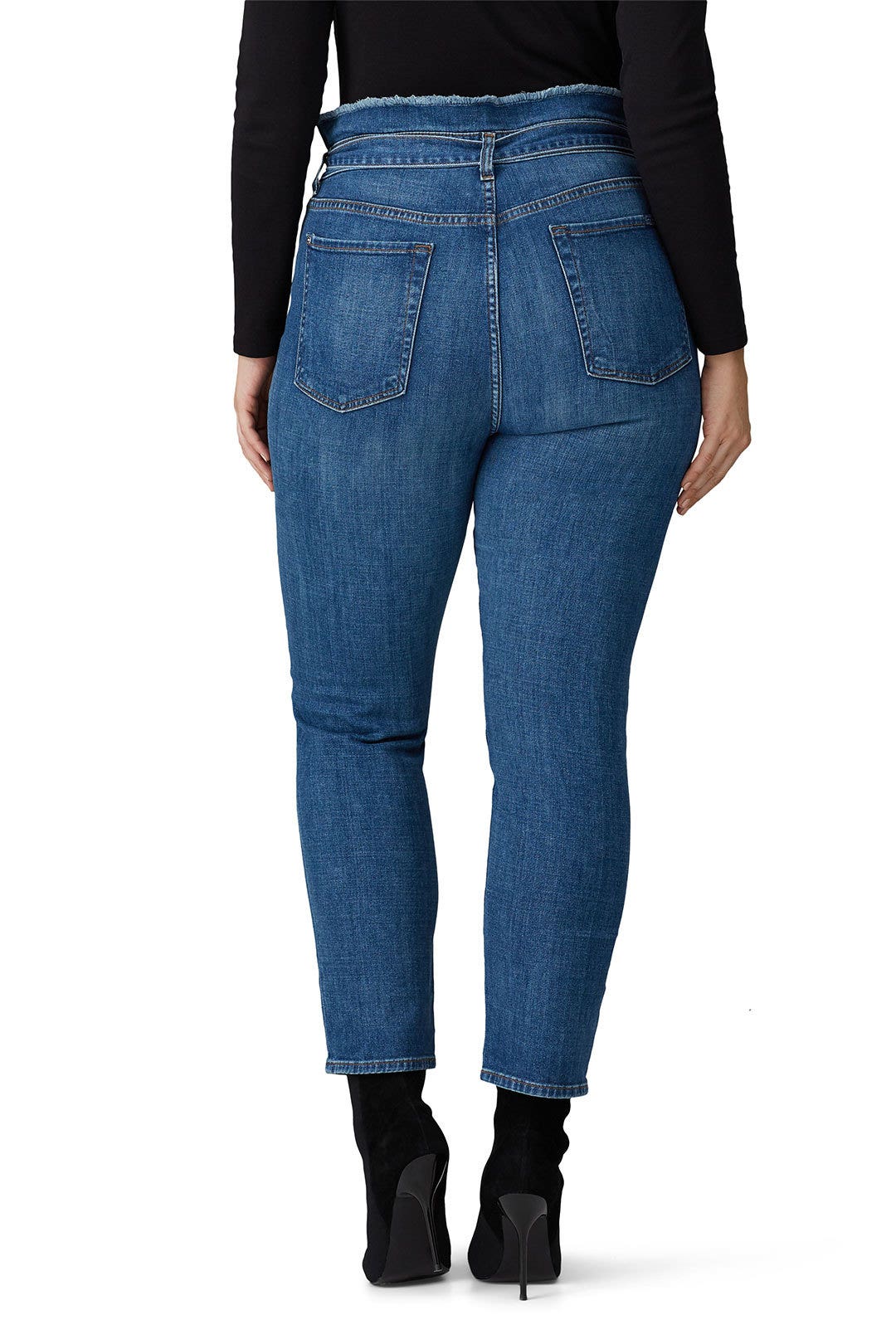 Roxanne Paper Bag Jeans by 7 For All Mankind 7