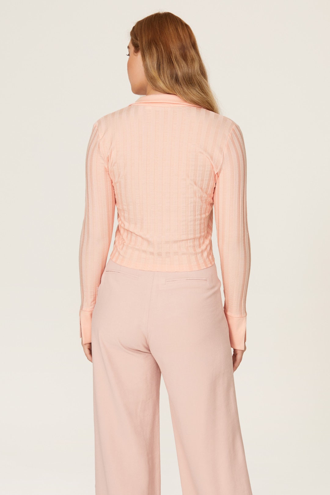 Val Rib Cropped Polo by SIMKHAI 7