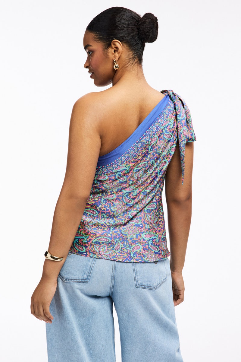 Paisley Asymmetric Top by Lauren Ralph Lauren - Photo 7