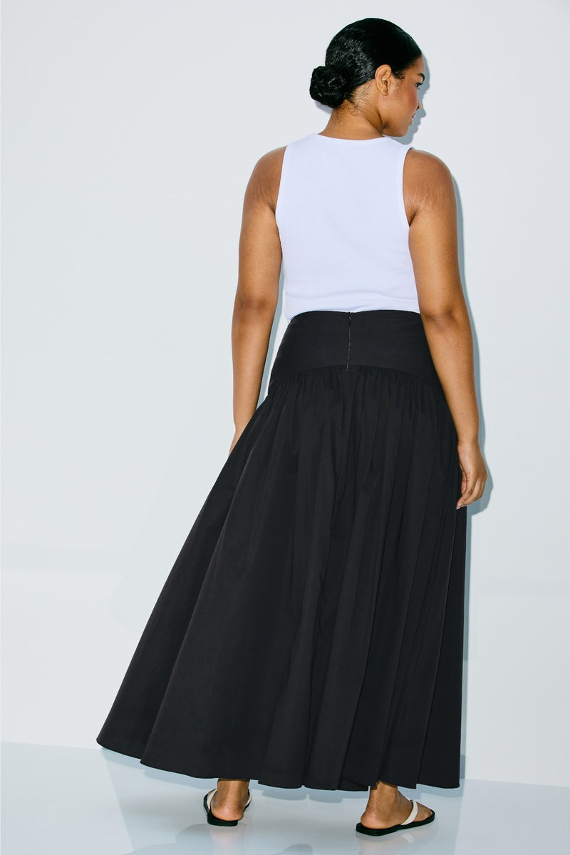 Black Procida Skirt by Staud - Photo 7