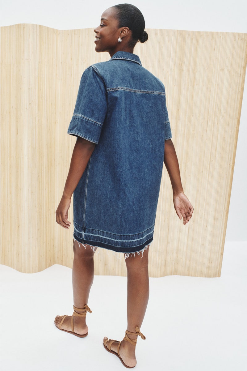Felice Denim Mini Dress by Veronica Beard - Photo 7