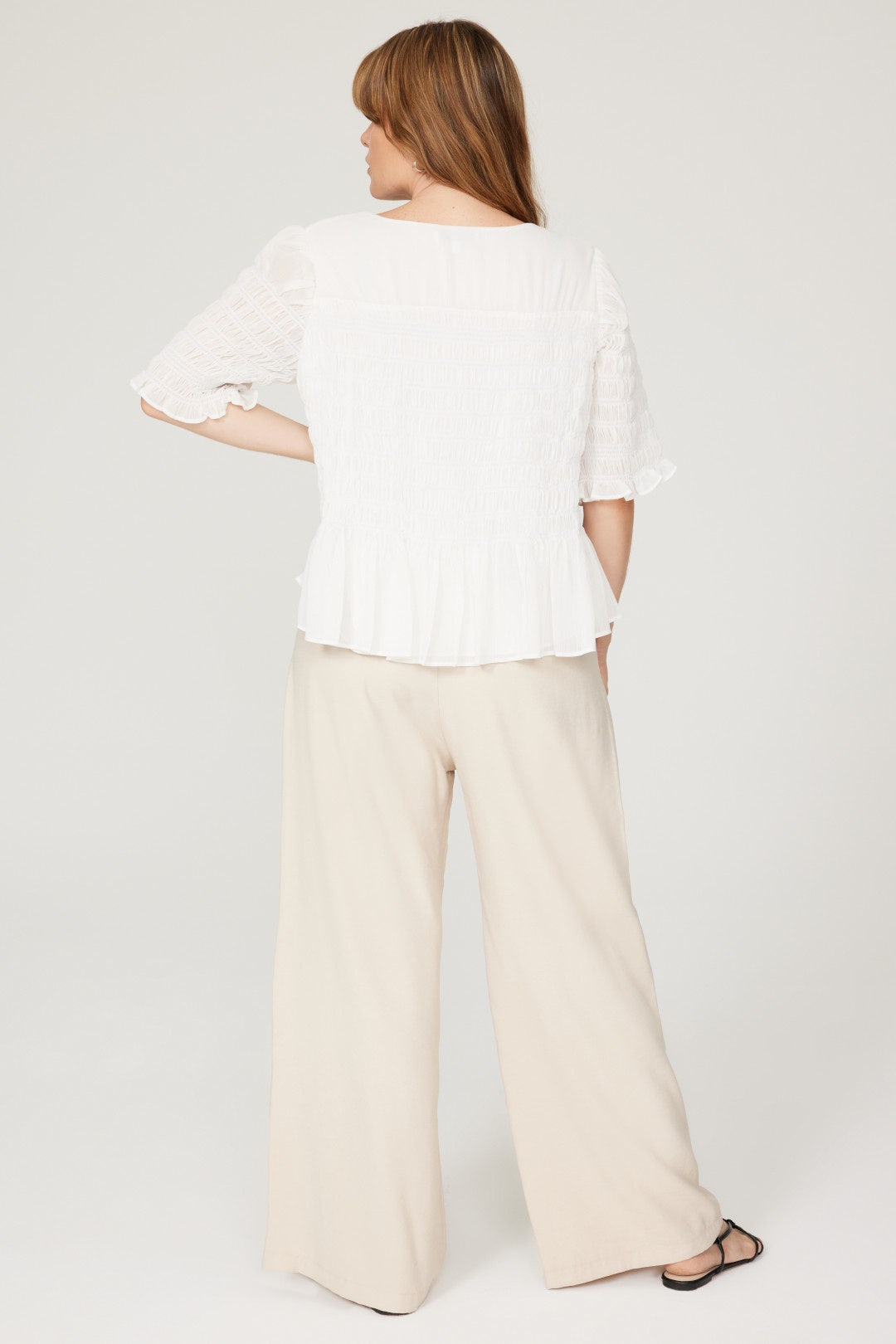 Smocked Ruffle Top by Jason Wu x RTR 7