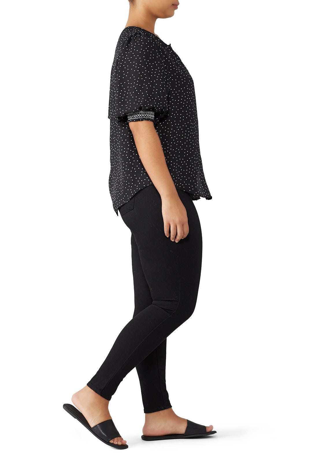 Valerie Button Down Top by B Collection by Bobeau 6