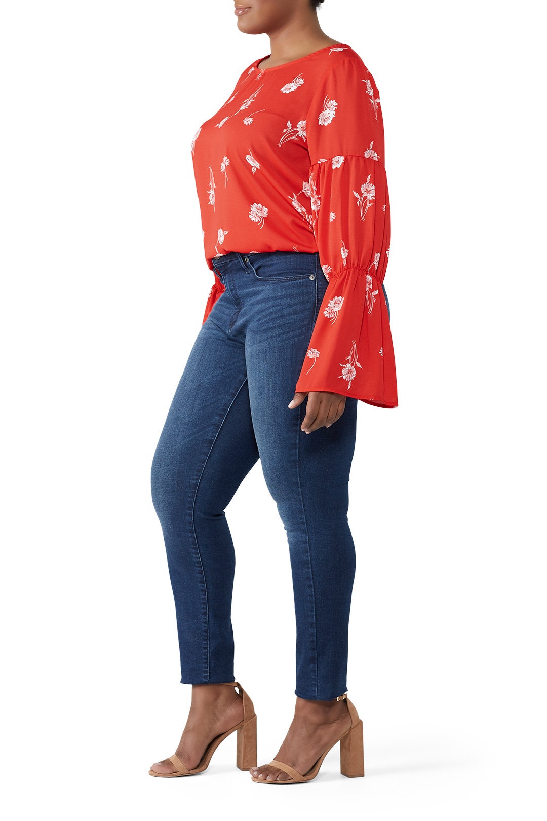 Juliette Shirred Top by B Collection by Bobeau 6