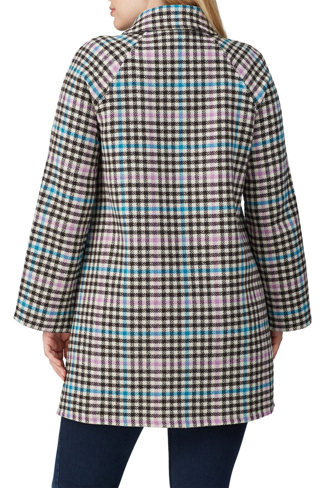 Plaid Reversible Swing Coat by Draper James 7