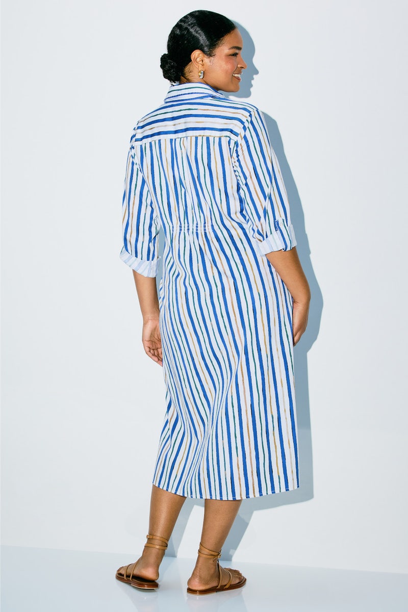Oasis Stripe Jamie Dress by NIC + ZOE - Photo 7