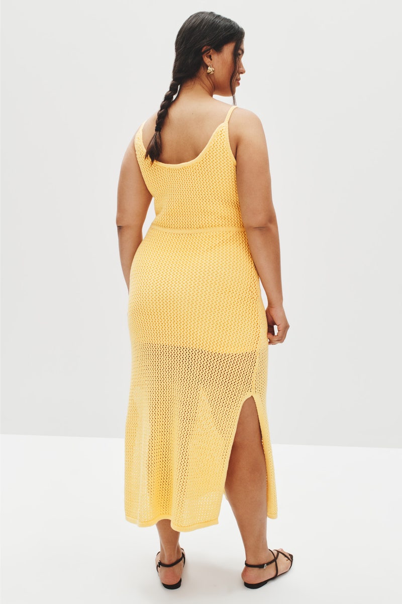 Sleeveless Crochet Midi Dress by TOCCIN X RTR - Photo 7