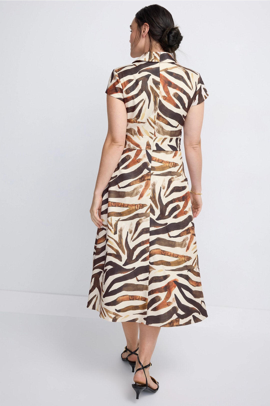 Fit and Flare Midi Dress by Badgley Mischka 7