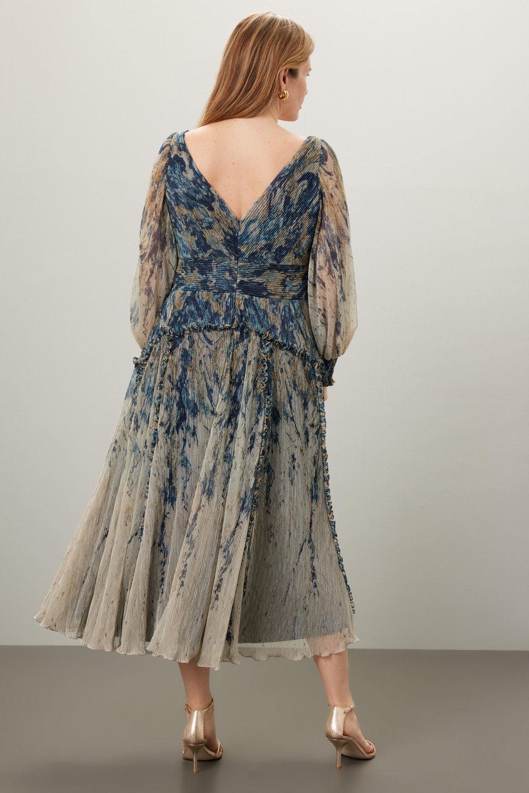 Tiered Maxi Dress by Rene Ruiz Collection 7