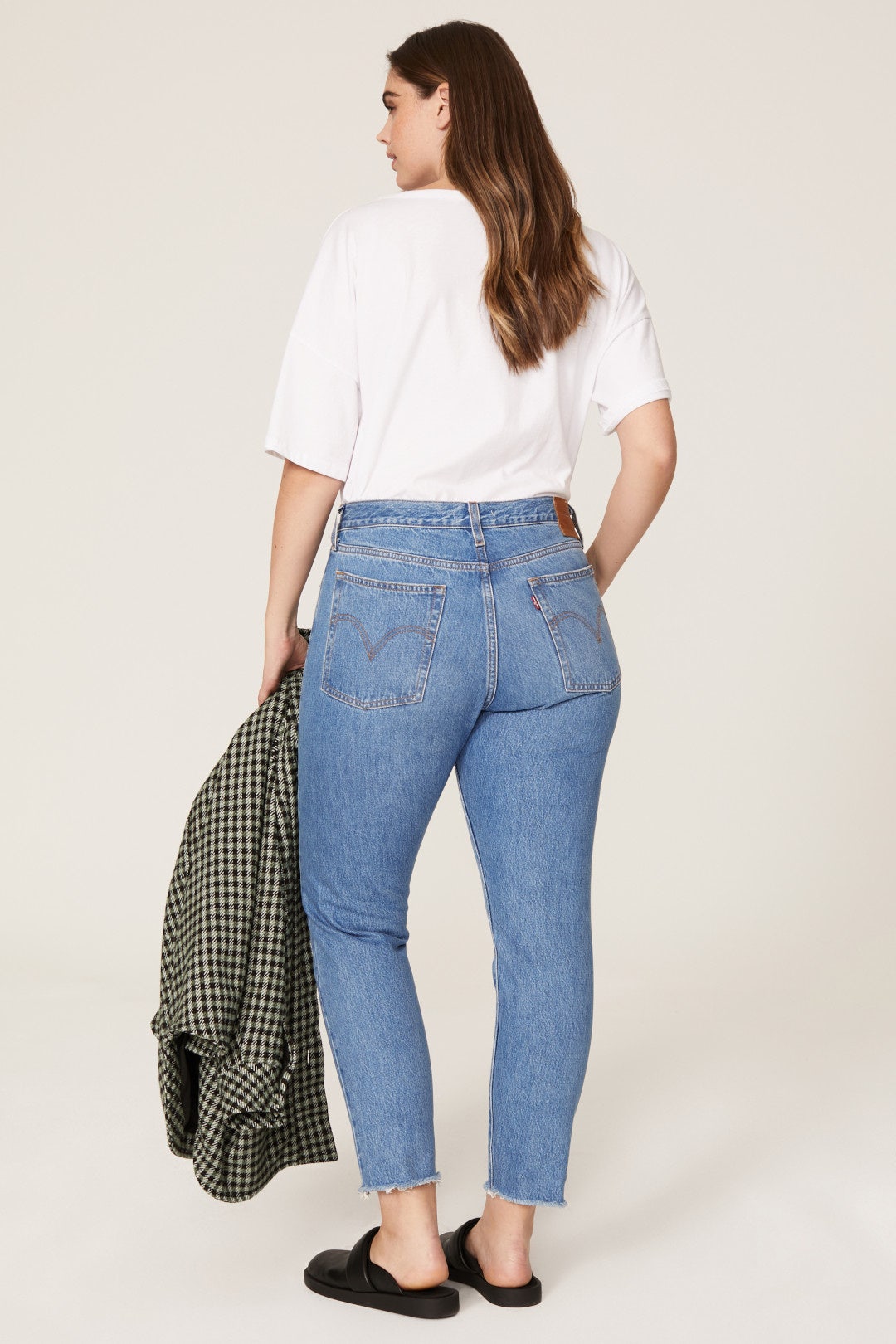 Blue Wedgie Icon Jeans by Levi's 7