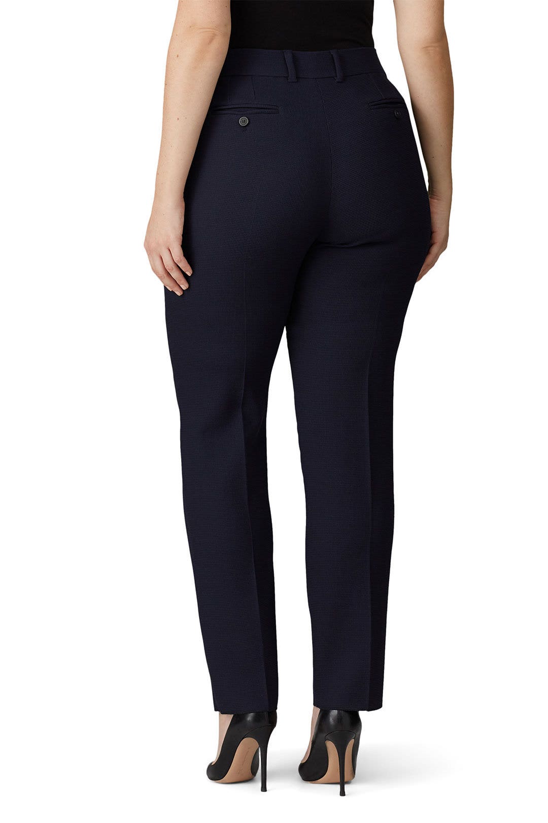 Stretch Wool Slim Pants by Emporio Armani 7