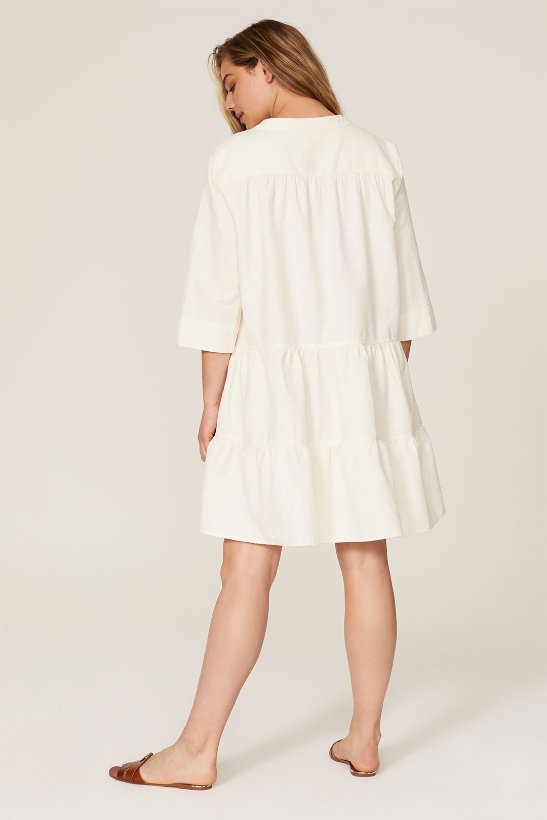 Maurino Drop Waist Dress by Apiece Apart 7