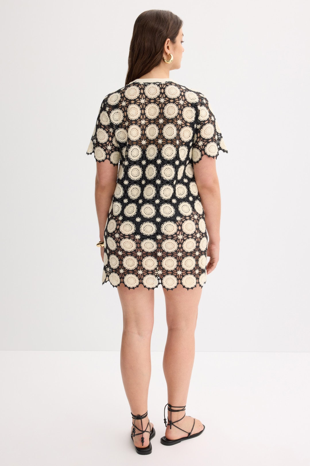 Short Sleeve Crochet Cover Up by Jason Wu x RTR 7