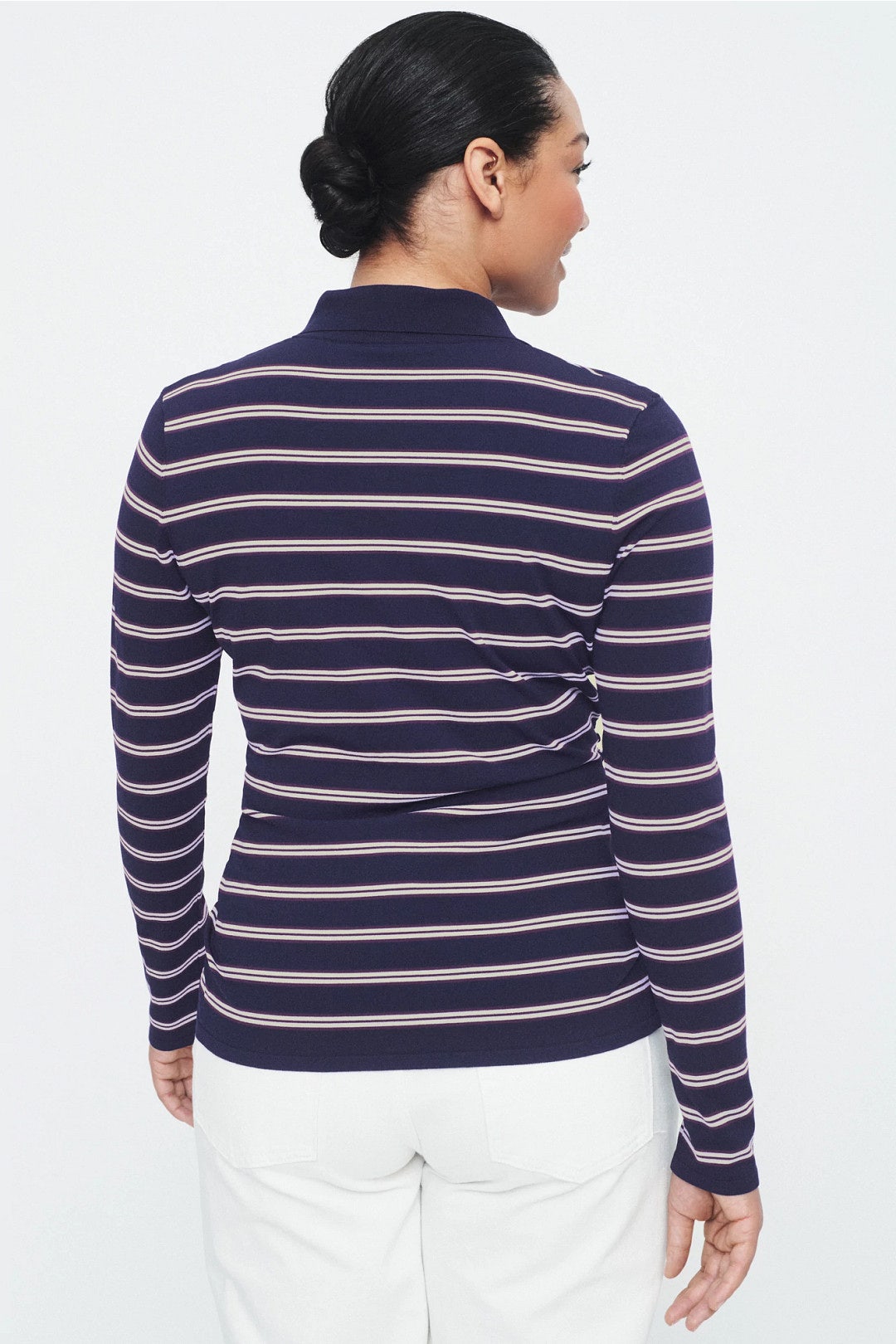 Camiline Striped Button Down Polo by Baum und Pferdgarten 7