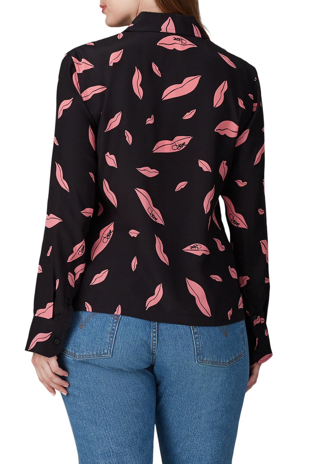 Samson Button Down Top by Diane von Furstenberg | Rent the