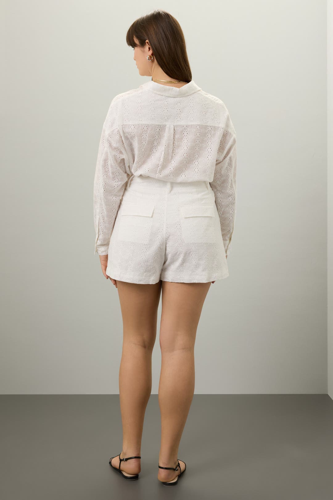 White Eyelet Shorts by Jason Wu x RTR | Rent the Runway