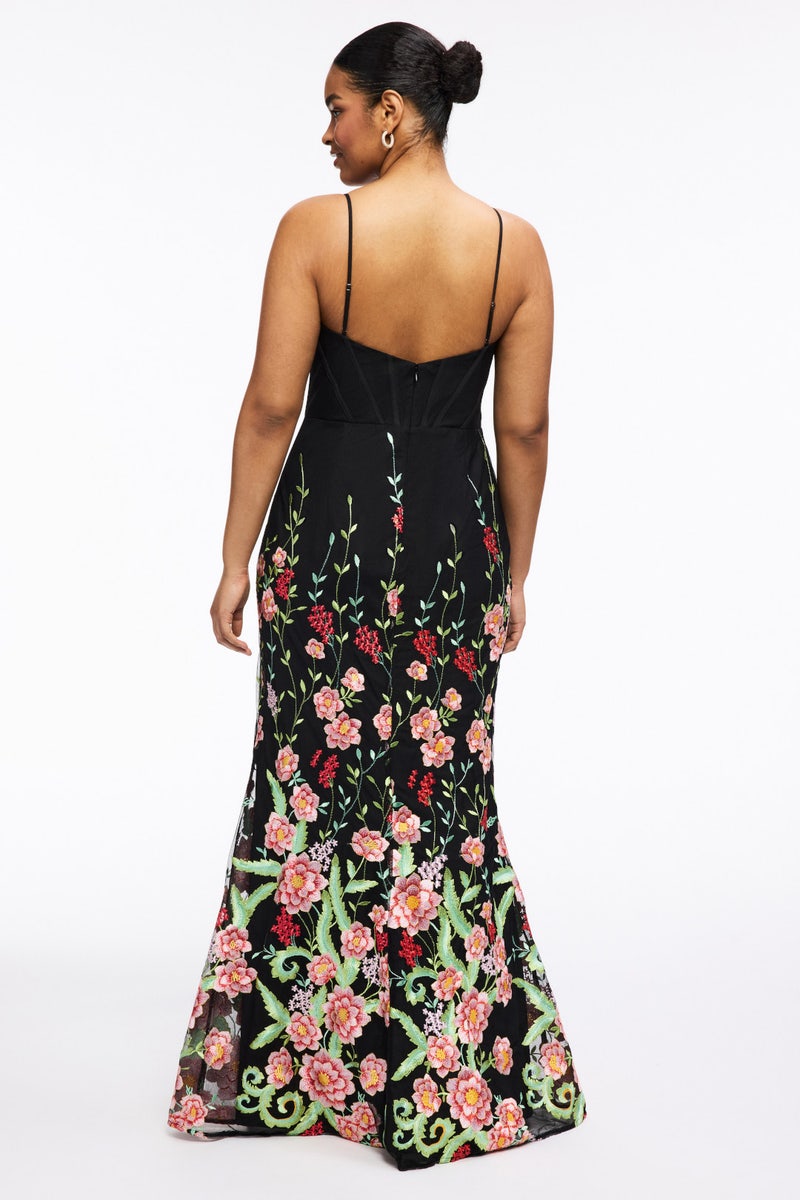 Floral Giovanna Gown by Dress The Population - Photo 7