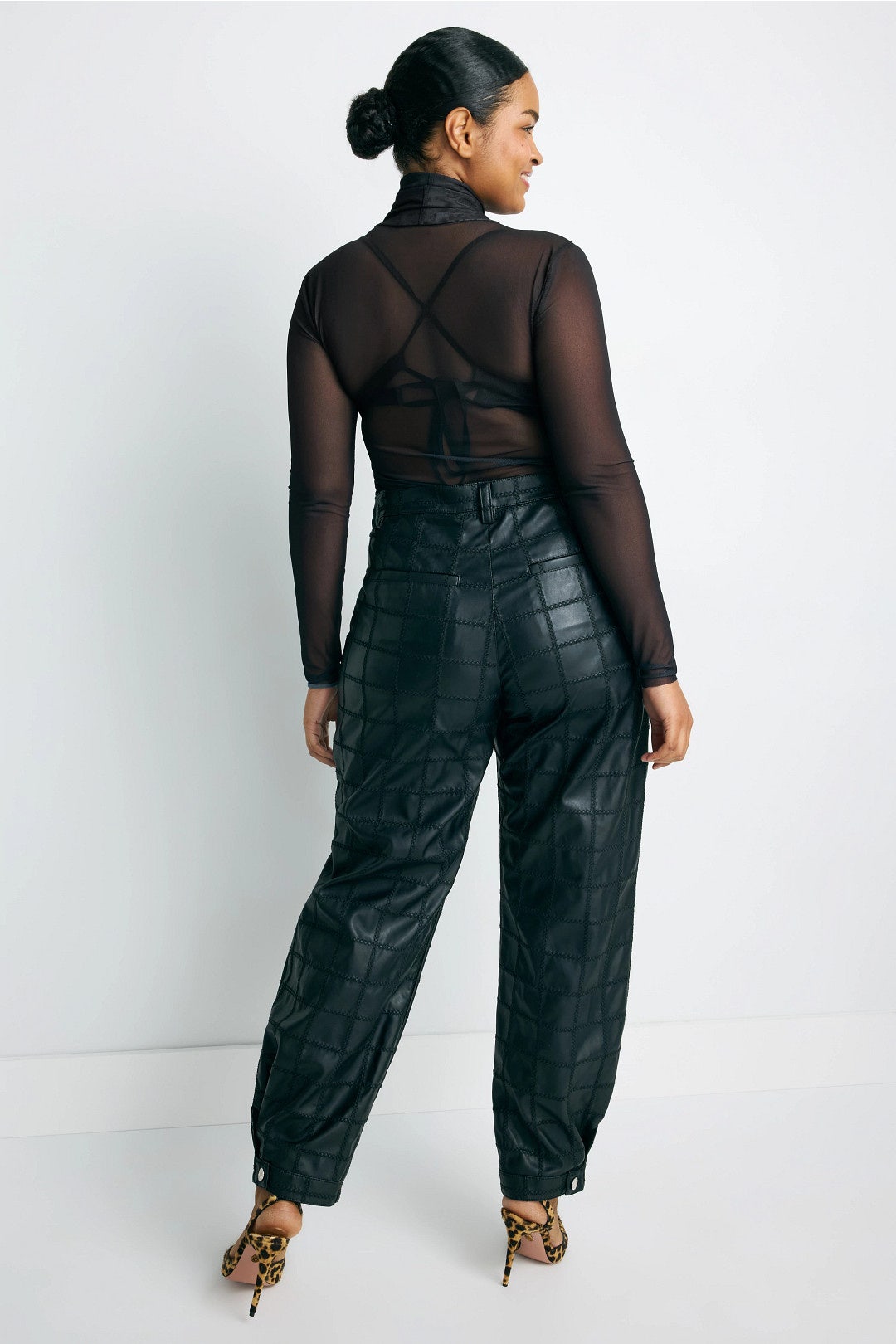 Sheer Lillian Turtleneck by Rachel Antonoff 7