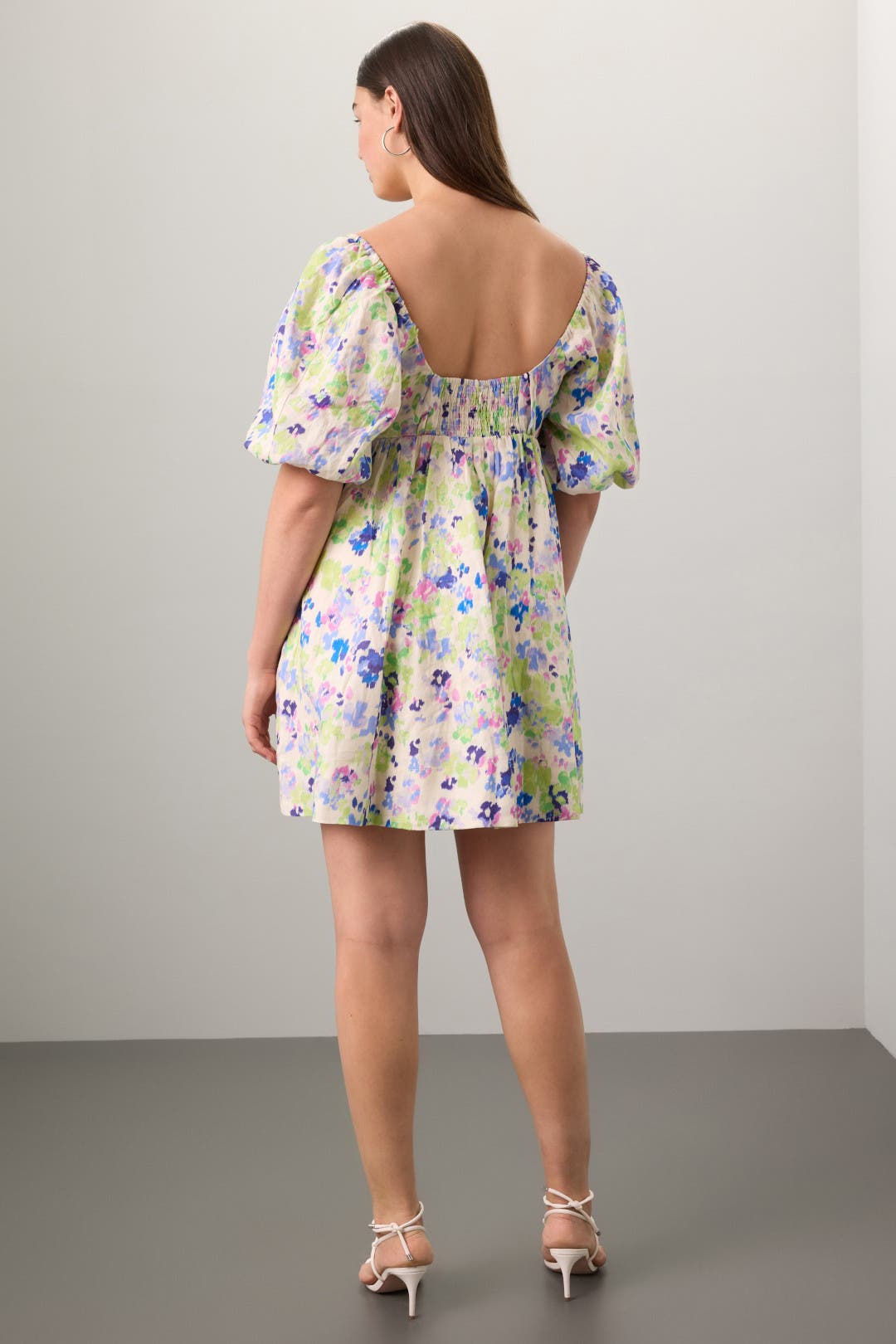 【美品】Ameri PUFF SLEEVE SET UP DRESS Ameri（アメリ）の「PUFF SLEEVE SET UP DRESS（ワンピース