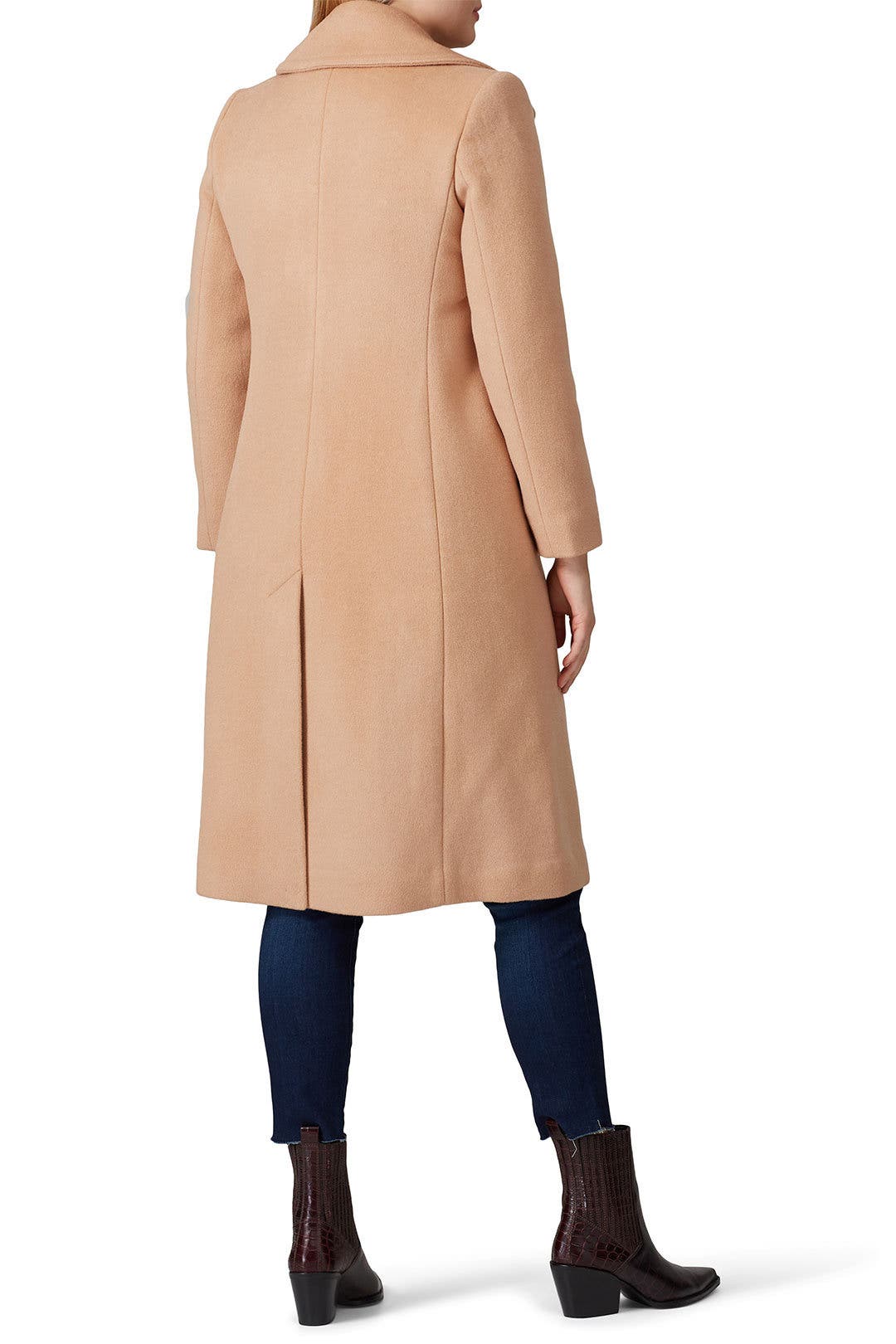Camel Daylina Coat by Club Monaco | Rent the Runway