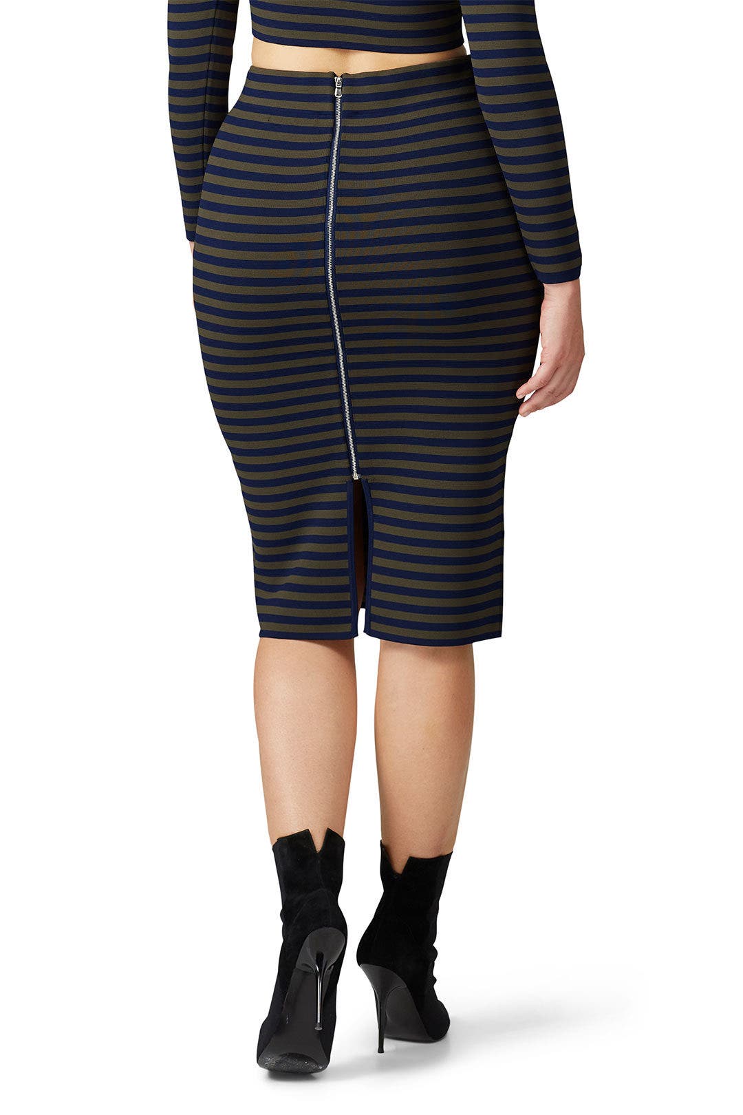 Striped Skirt by GOOD AMERICAN 7