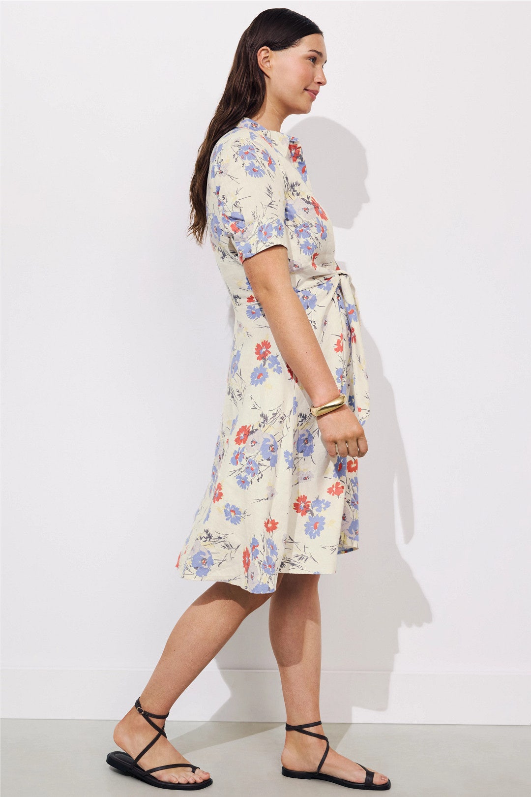 ralph lauren tie front shirt dress Lauren Ralph Lauren Women's Striped Tie-Front Broadcloth Shirtdress