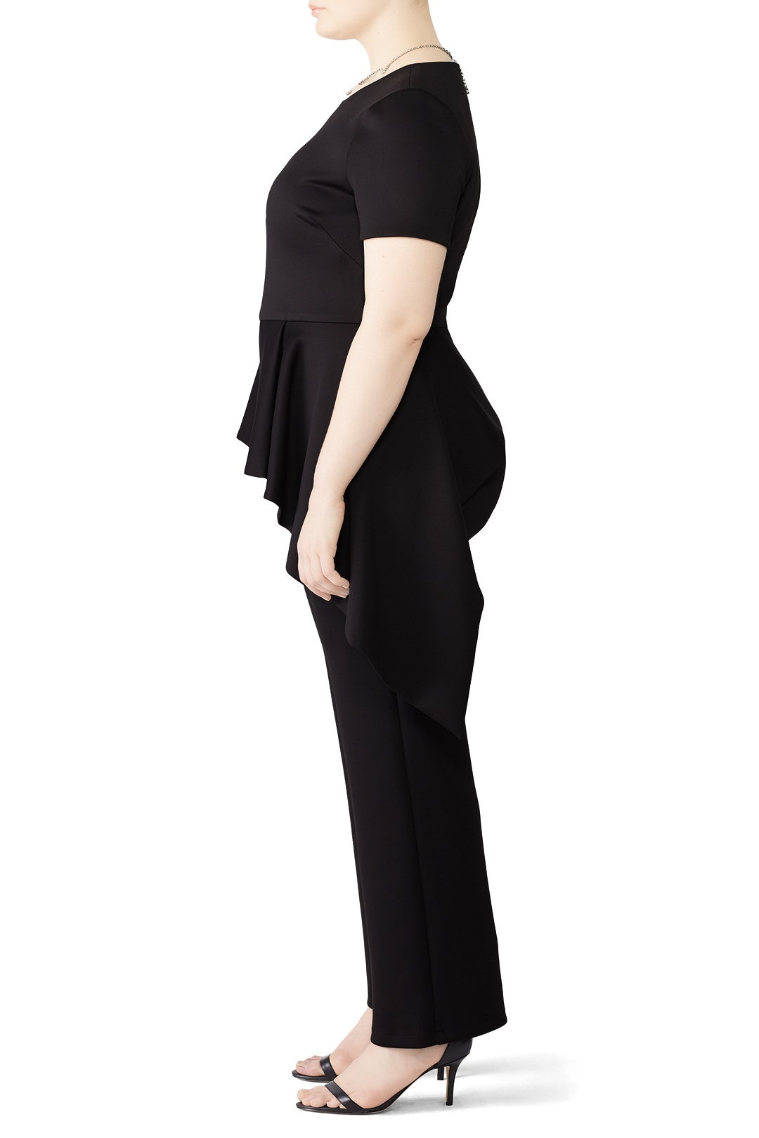 Ruffled Myles Jumpsuit by Black Halo 6