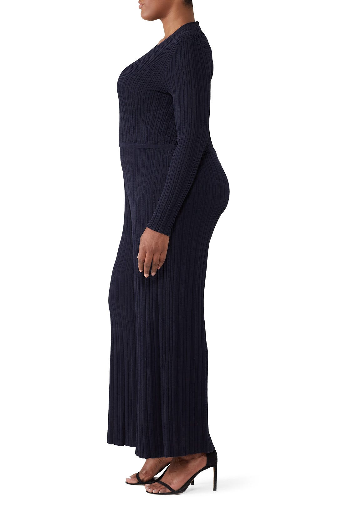 Navy Rib Jumpsuit by RACHEL ROY COLLECTION 6