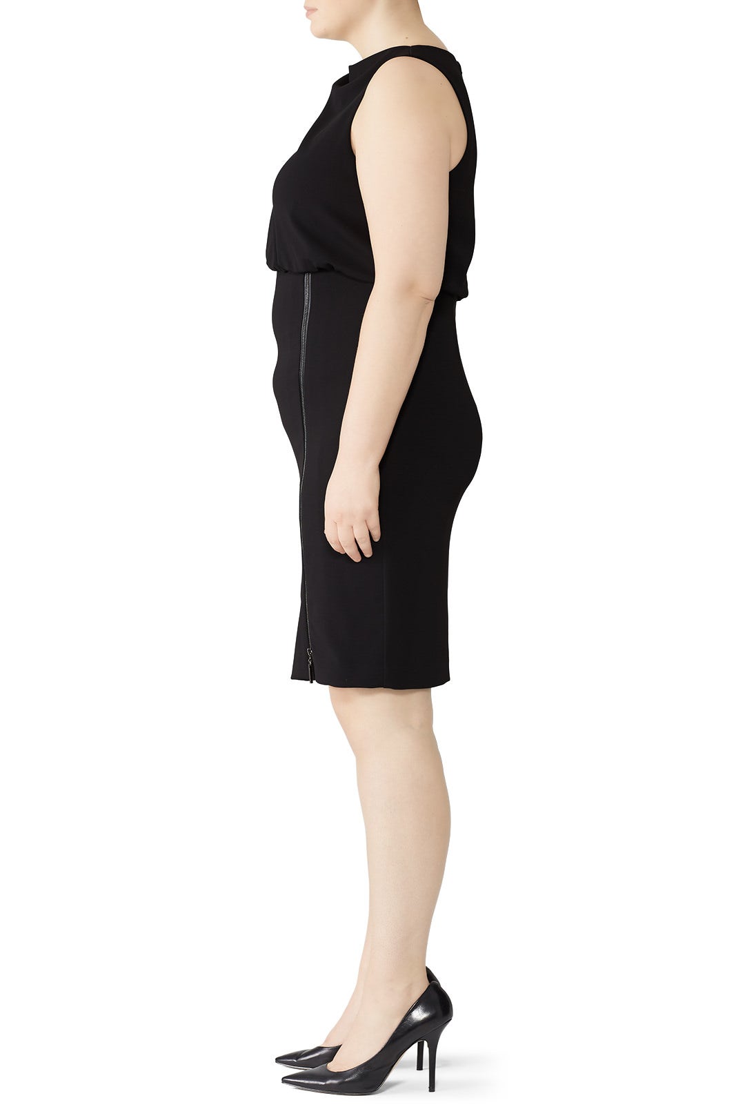 Zipper Popover Sheath by Badgley Mischka 6