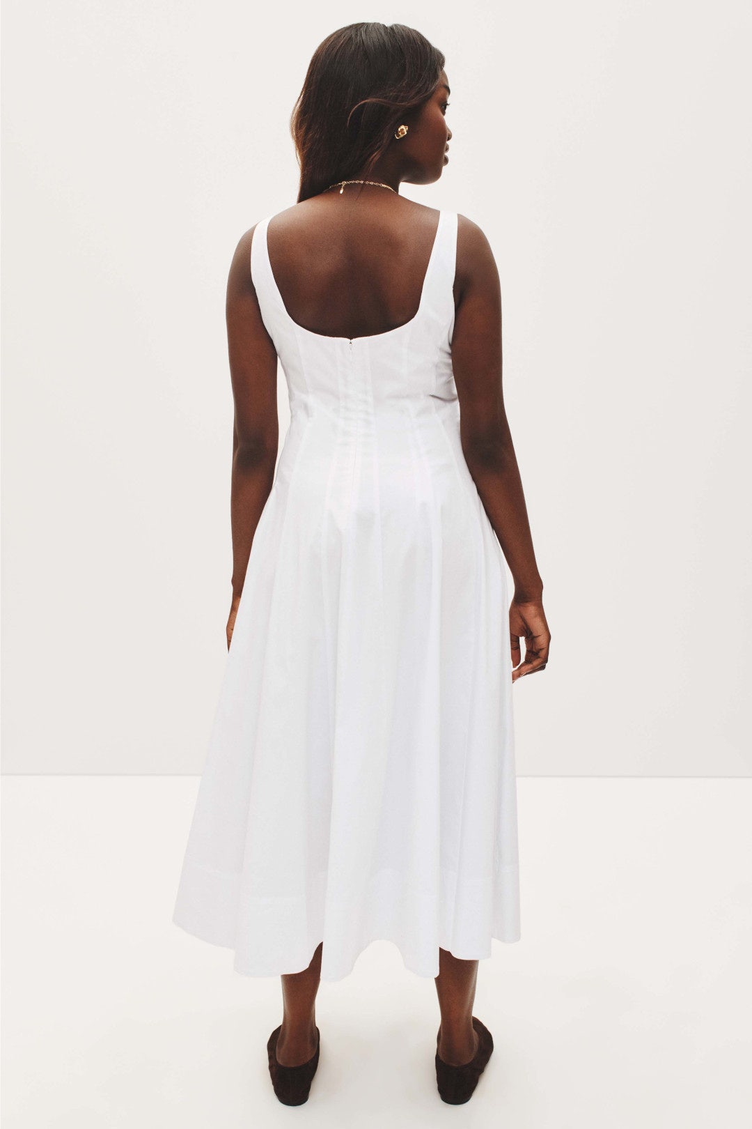 White Wells Dress by Staud 7