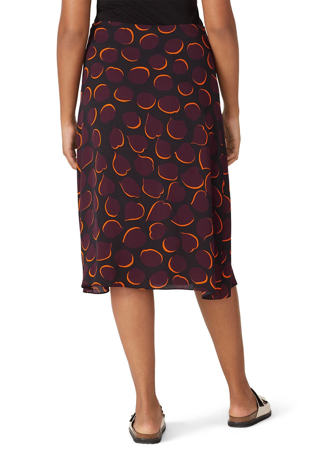 Purple Printed Skirt by Marni 7